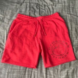 Gymshark Legacy Shorts (Red) 7” inseam
